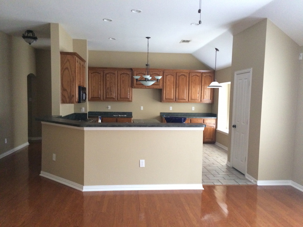 Kitchen from Living Room